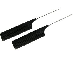 Puntkam - Zwart 2 Stuks