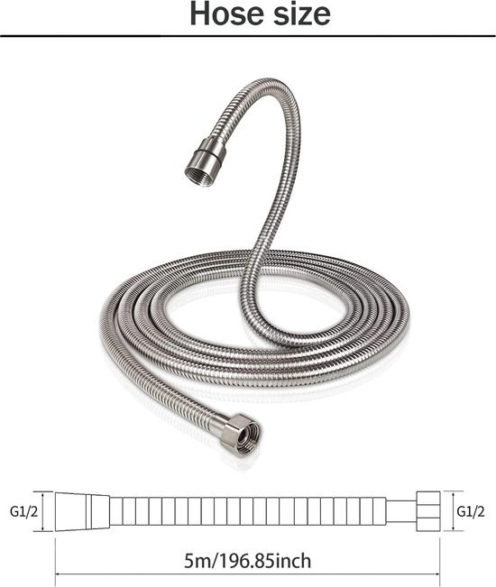 Douche slang doucheslang luxe douche slang badkamer accessoires