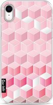Casetastic Apple iPhone XR Hoesje - Softcover Hoesje met Design - Cubes Vibe Print