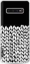 Casetastic Softcover Samsung Galaxy S10 Plus - Half Knit Black