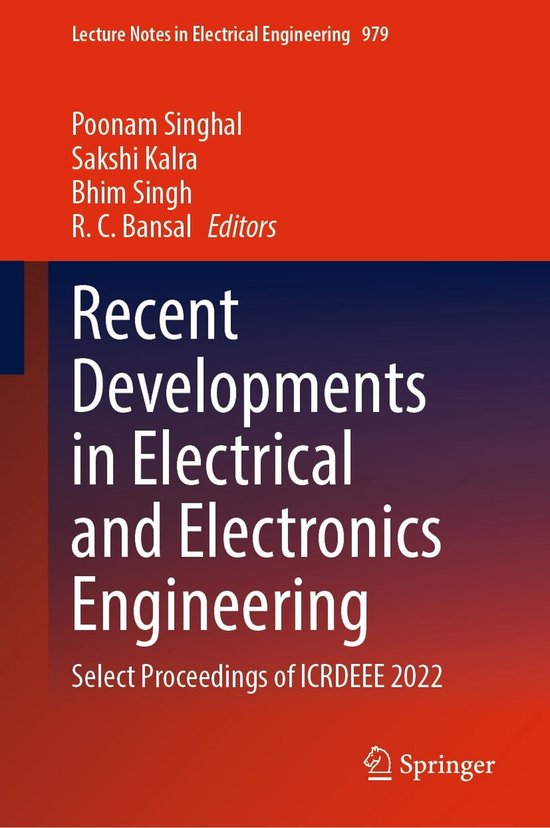 Lecture Notes in Electrical Engineering 979 - Recent Developments in ...