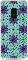 Casetastic Softcover Samsung Galaxy S9 - Statement Flowers Purple