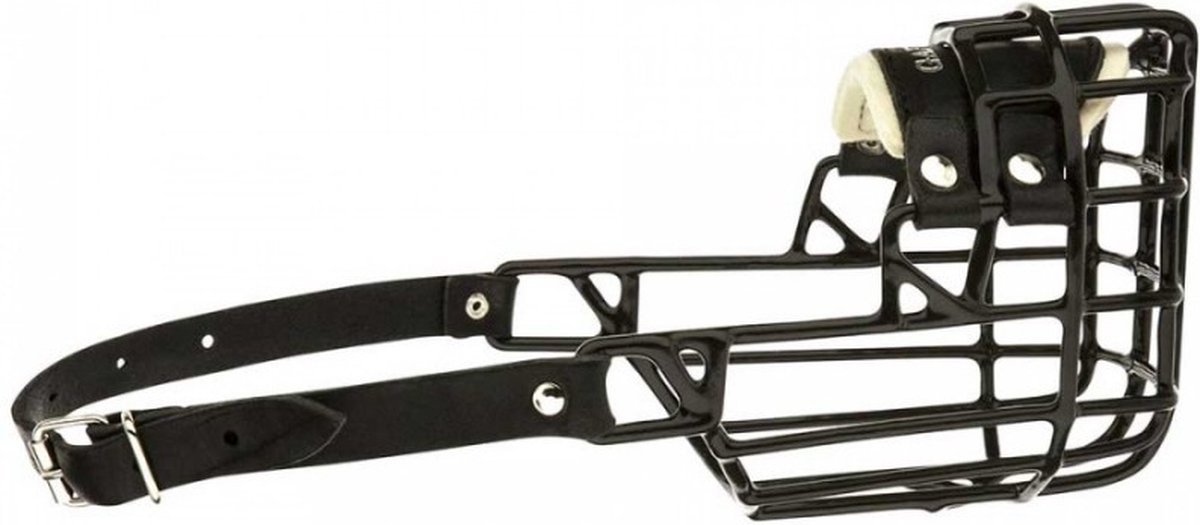 Bol.com Gappay, muilkorf zwart gecoat, Rottweiler, klein model aanbieding