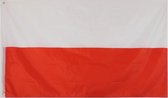 VlagDirect - Poolse vlag - Polen vlag - 90 x 150 cm.