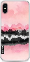 Casetastic Softcover Apple iPhone X - Pink Mountains