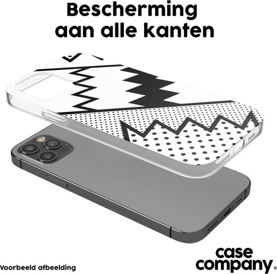 Case Company® - Hoesje met koord geschikt voor Samsung Galaxy S23 hoesje met Koord - Pop Art #5 - Telefoonhoesje met Zwart Koord - Bescherming aan alle Kanten en Over de Schermrand