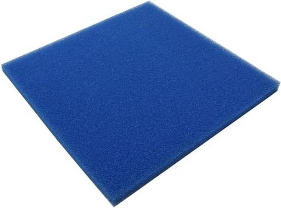 50x50x10 Geschikt voor JBL Schuimstof blauw (grof)