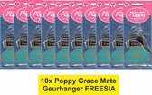 Poppy Grace Mate Geurhanger "Freesia" Voordeel verpakking 10 STUKS.