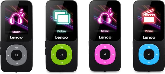 Lenco Xemio-659MIX MP3 Speler 4GB Micro SD