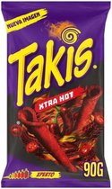 Takis - Xtra Hot - 90 Gram - Exclusief - Hete Chips - Populair - Tik Tok