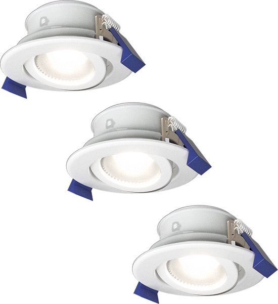 Set van 3 Lima LED Inbouwspots