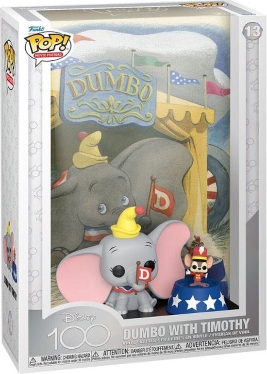 Funko Dumbo Verzamelfiguur Poster Set Disney s 100th Anniversary POP funko-dumbo-verzamelfiguur-poster-set-disney-s-100th-anniversary-pop