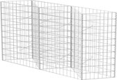 vidaXL - Gabion - mand - 120x30x100 - cm - gegalvaniseerd - staal