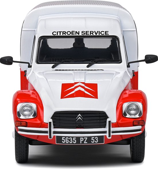 Citroën Acadiane modèle de voiture 1:18 Solido Citroën Service