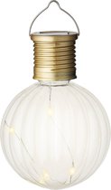 Lumineo - éclairage solaire - boule en plastique avec LED