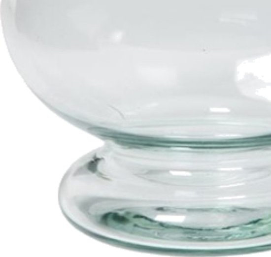 Vase Calice En Verre Transparent - Hauteur 45 Cm, Diamètre 18 Cm, 1089 G - Neuf