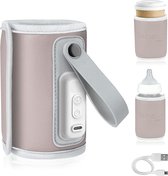 Milk Warmer Bag, Temperature Adjustable Bottle Warmer - Baby Feeding Bottle Warmer