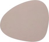 Lind Nupo placemat curve 37x44cm clay brown