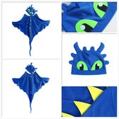 Halloween - Dinosaur Cape Kleding - Mantel Cap en masker - Halloween Grappige Cartoon Dress up - Dinosaurus Cape masker - Cosplay voor jongens meisjes – Unisex - 3-8 jaar – cadeau