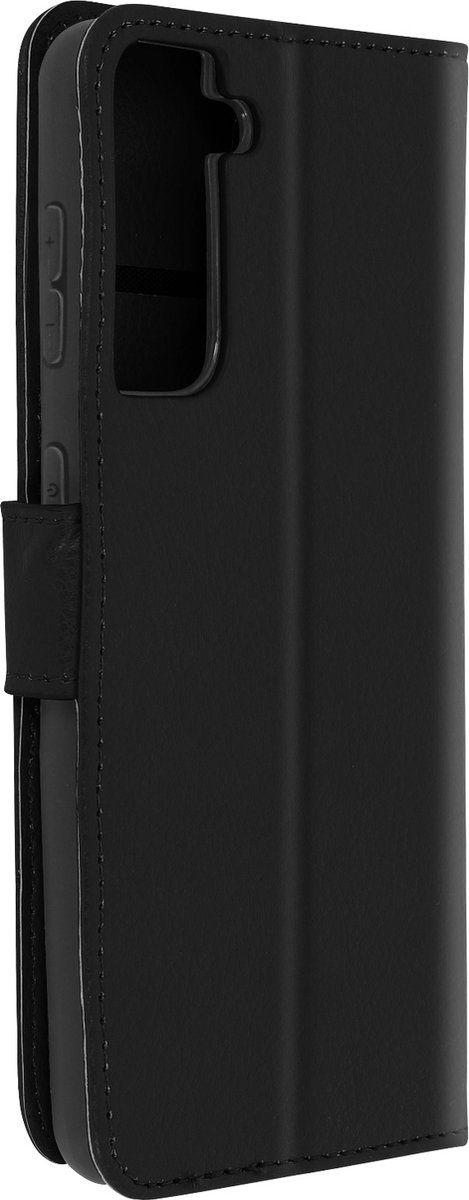 Geschikt voor Samsung S21 Beschermende Wallet Case Stand-functie Functie Zwart