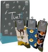 Tintl socks geschenkset unisex sokken | Trio - Animal 4 (maat 36-40)
