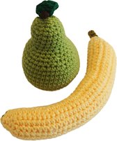 Sustenia - Crochet - Fruit - Set van 2 - Peer Banaan - 0-12 jaar