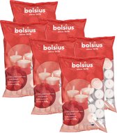 Bolsius - Bougies chauffe-plat plus Bougies chauffe-plat - Wit - 6 heures de combustion - 360 pièces