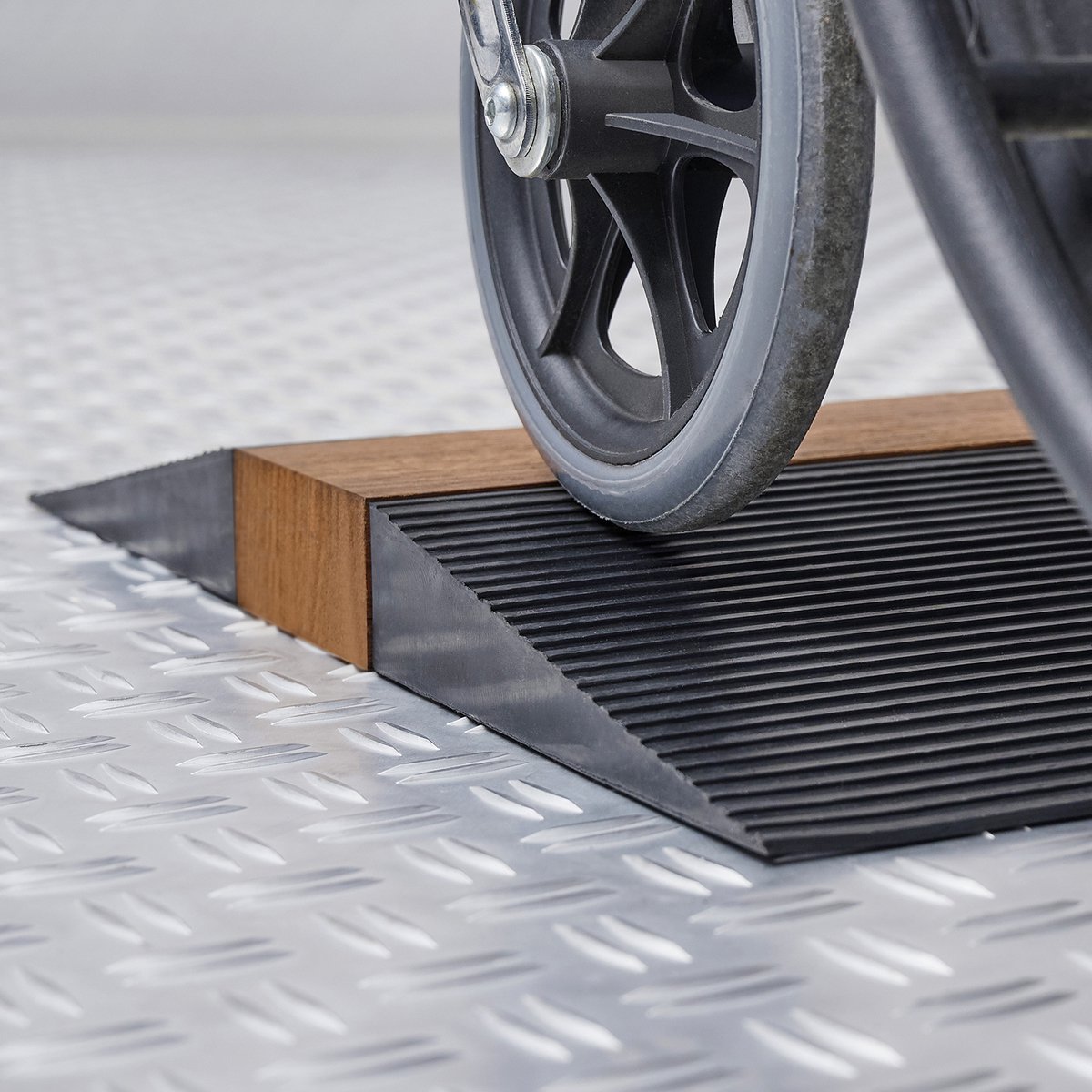 Goedkoopste Datona® - Rubberen drempelhulp 35 mm - 2 stuks