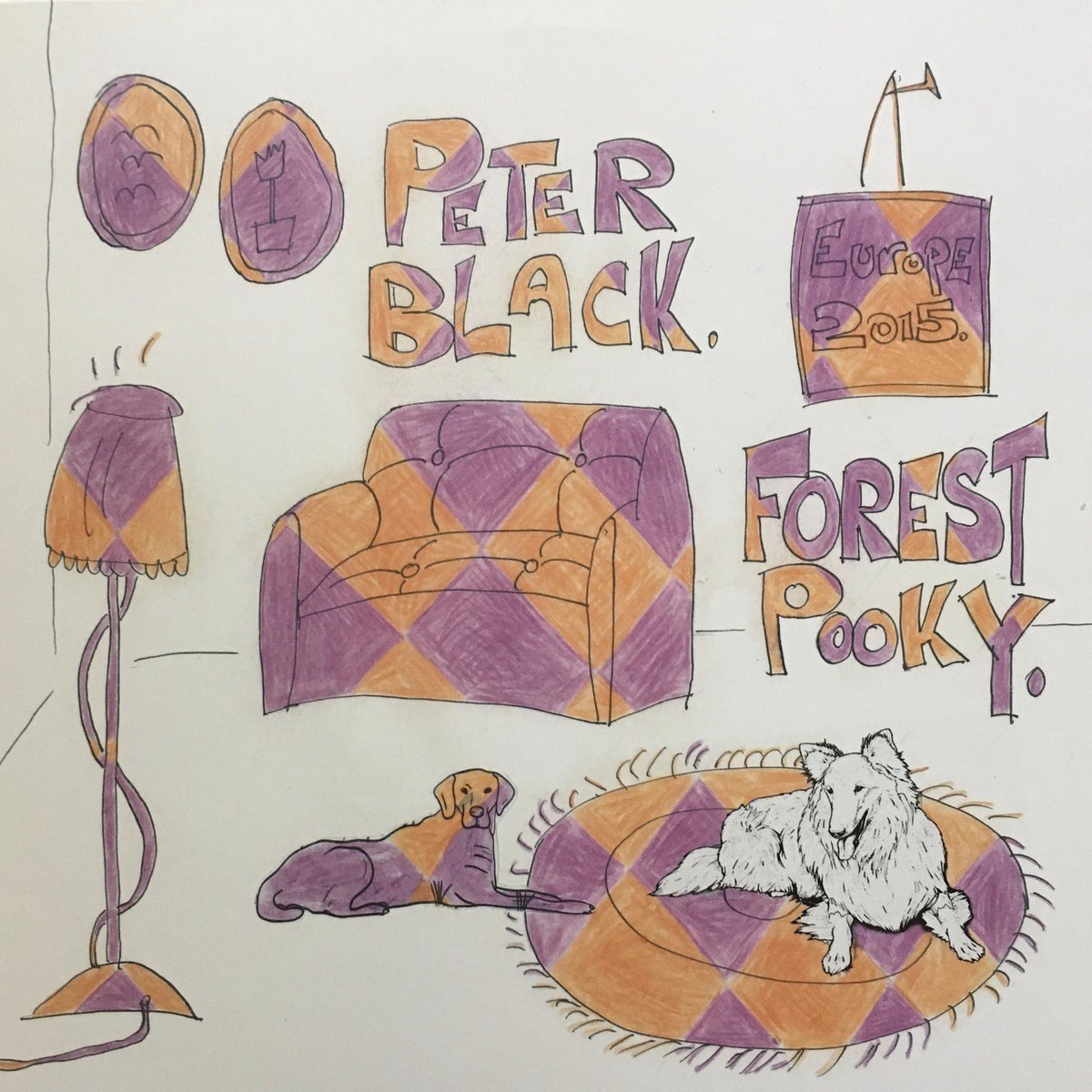 Forest Pooky & Peter Black - Europe 2015 (LP)