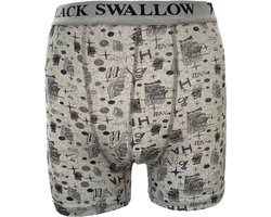 6pack-Maat M-BlackSwallow-Onderbroeken Heren-Boxershort-Mix-Multi