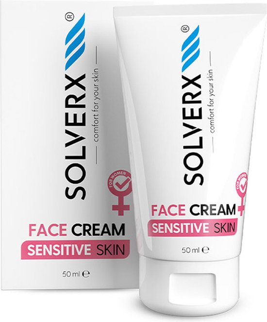 Crème visage peau sensible pour femme 50ml
