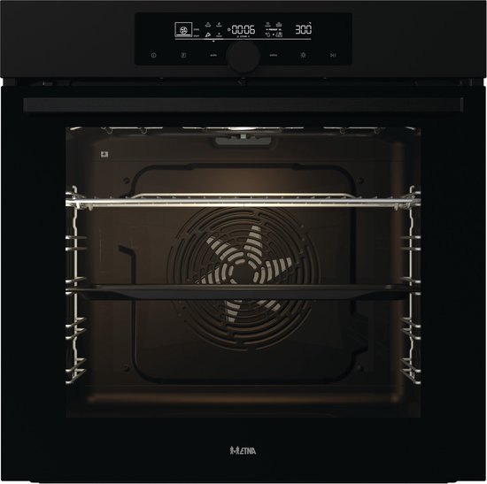 ETNA OM916MZ - Inbouwoven - Pizza oven (tot 300°C) - AirFryer - Snel Voorverwarmen - Multifunctioneel - Matzwart