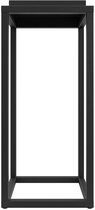 TLF Zuil - Sokkel - Pilaar - Plantentafel - Metaal Zwart medium (90 cm)
