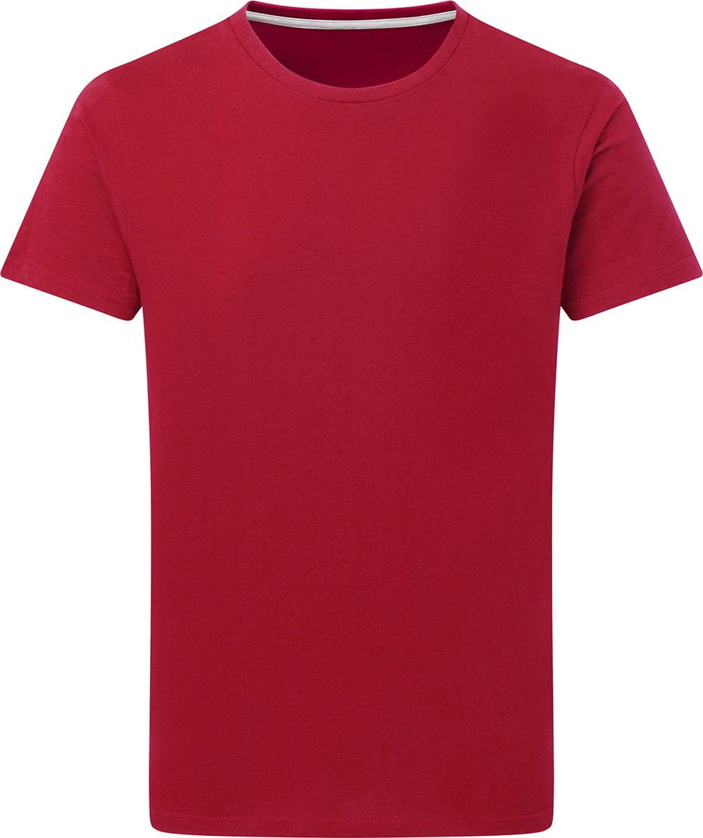 T-shirt met ronde hals ‘Signature Tee’ Men SG Essentials Rood