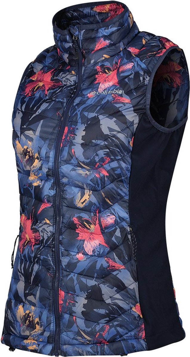 Columbia Women's Powder Pass 2 Hybrid Vest, Puffer Vest Body Warmer, Black, M