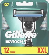 Bol.com Gillette - Mach3 - Scheermesjes/Navulmesjes - 12 Stuks aanbieding