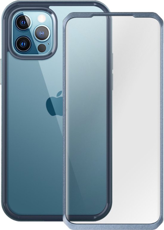 Supcase 360 Backcover UB Edge met screenprotector Geschikt Voor iPhone 13 Pro Blauw