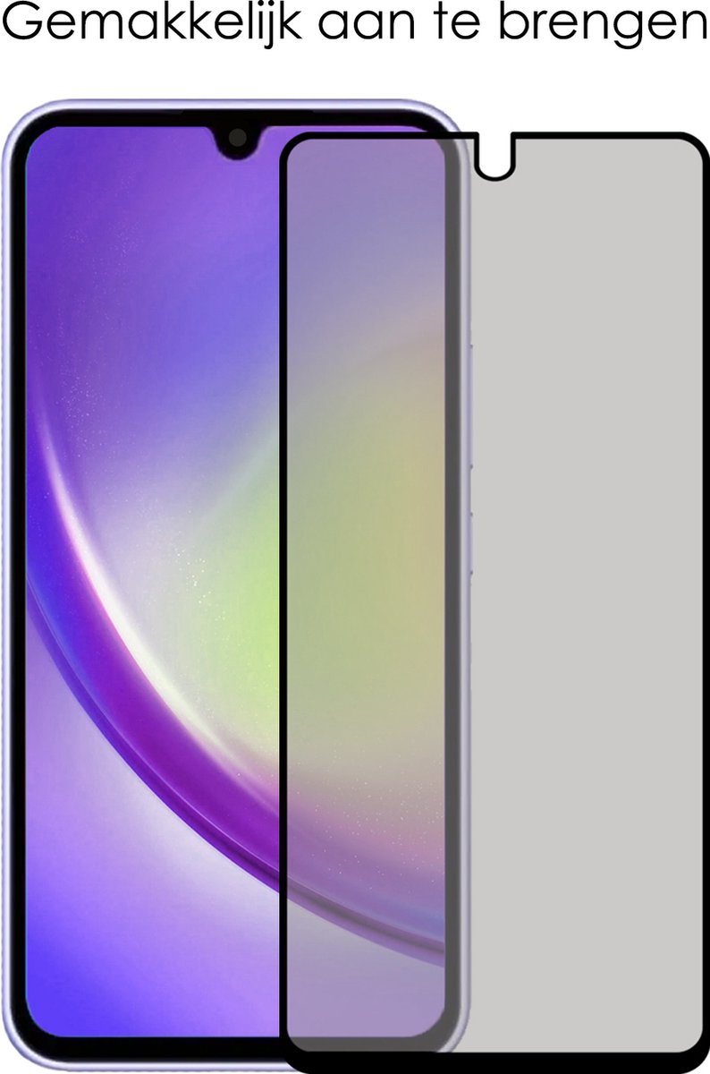 Protecteur d'Écran Samsung Galaxy A34 5G en Verre Trempé - Confidentialité