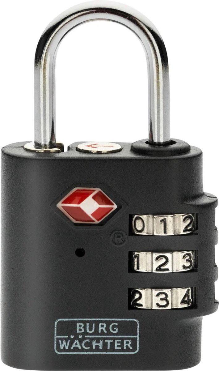 Burg Wächter combinatie hangslot TSA 77 slothuis breedte 30 mm - ...
