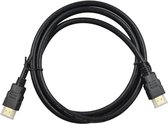 HDMI kabel - 1 Meter - Geschikt voor Playstation 5, TV en Xbox Series X - Ultra HDTV - 4K - Zwart