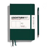 Leuchtturm1917 A5 Medium Notitieboek blanco Natural Colours softcover Forest Green