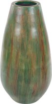 Beliani AMFISA - Decoratieve vaas - Groen - Terracotta