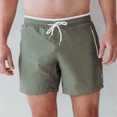 Coral Beachwear The Commando - maillot de bain - poches zippées - zip - homme - vert armée - 100% Taslan - séchage rapide