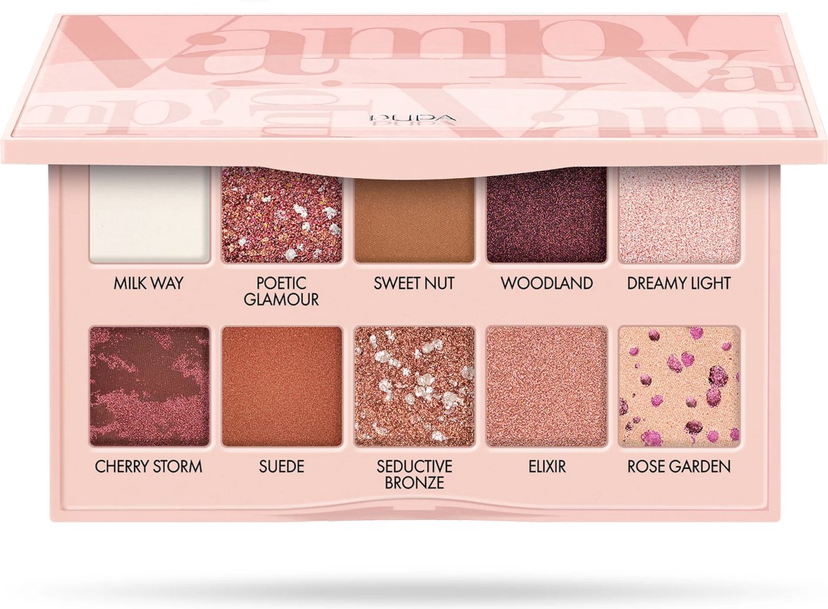 Goedkoopste PUPA Milano Vamp! Palette oogschaduw 006 Dreamy Pink 6,5 g