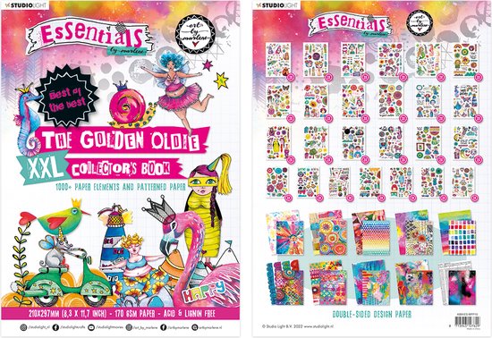 Studio Light Essentials mixed paper pad The golden oldie X | bol