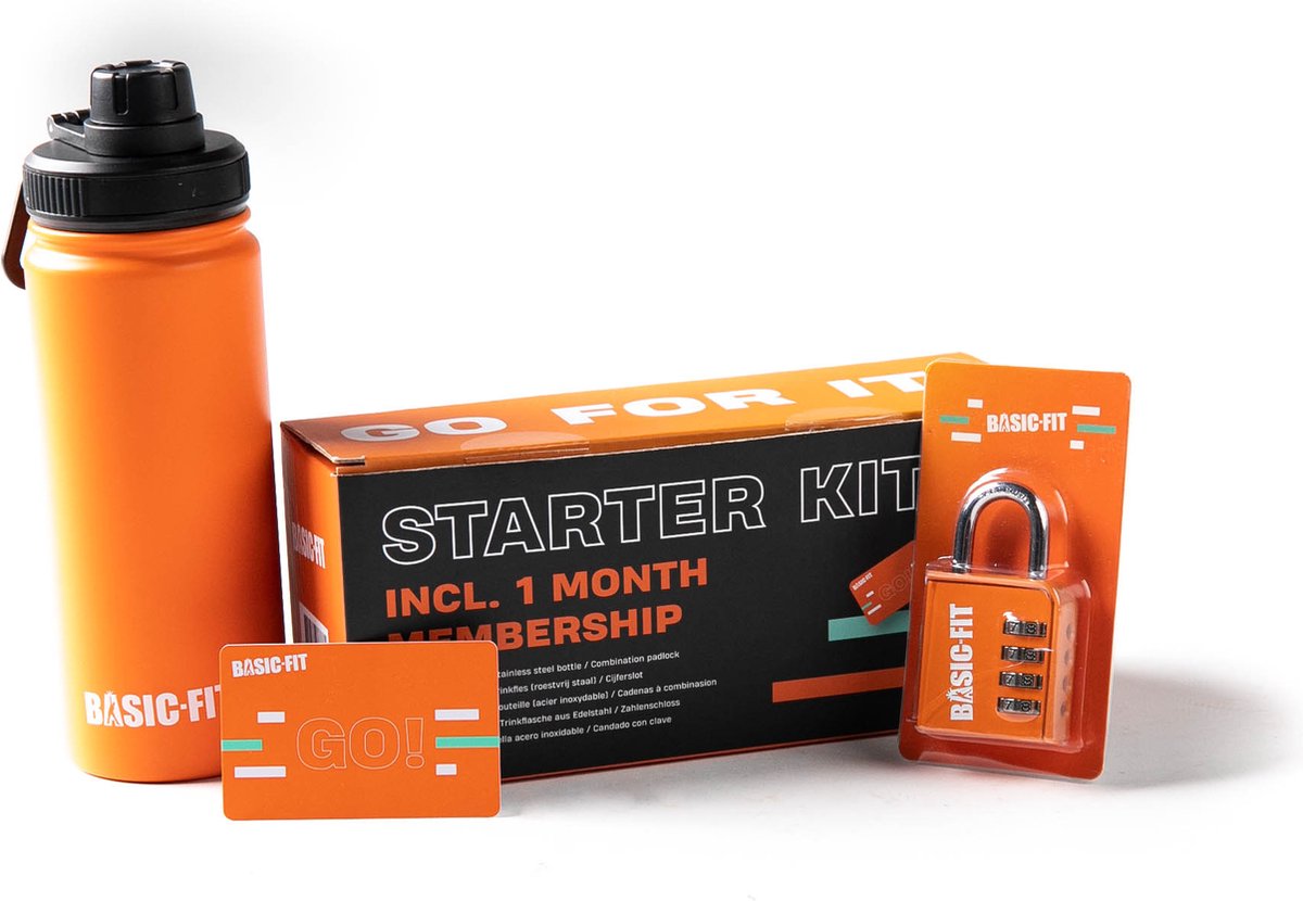 Basic-Fit - Starter Kit - 1 Maandlidmaatschap - Basic-Fit