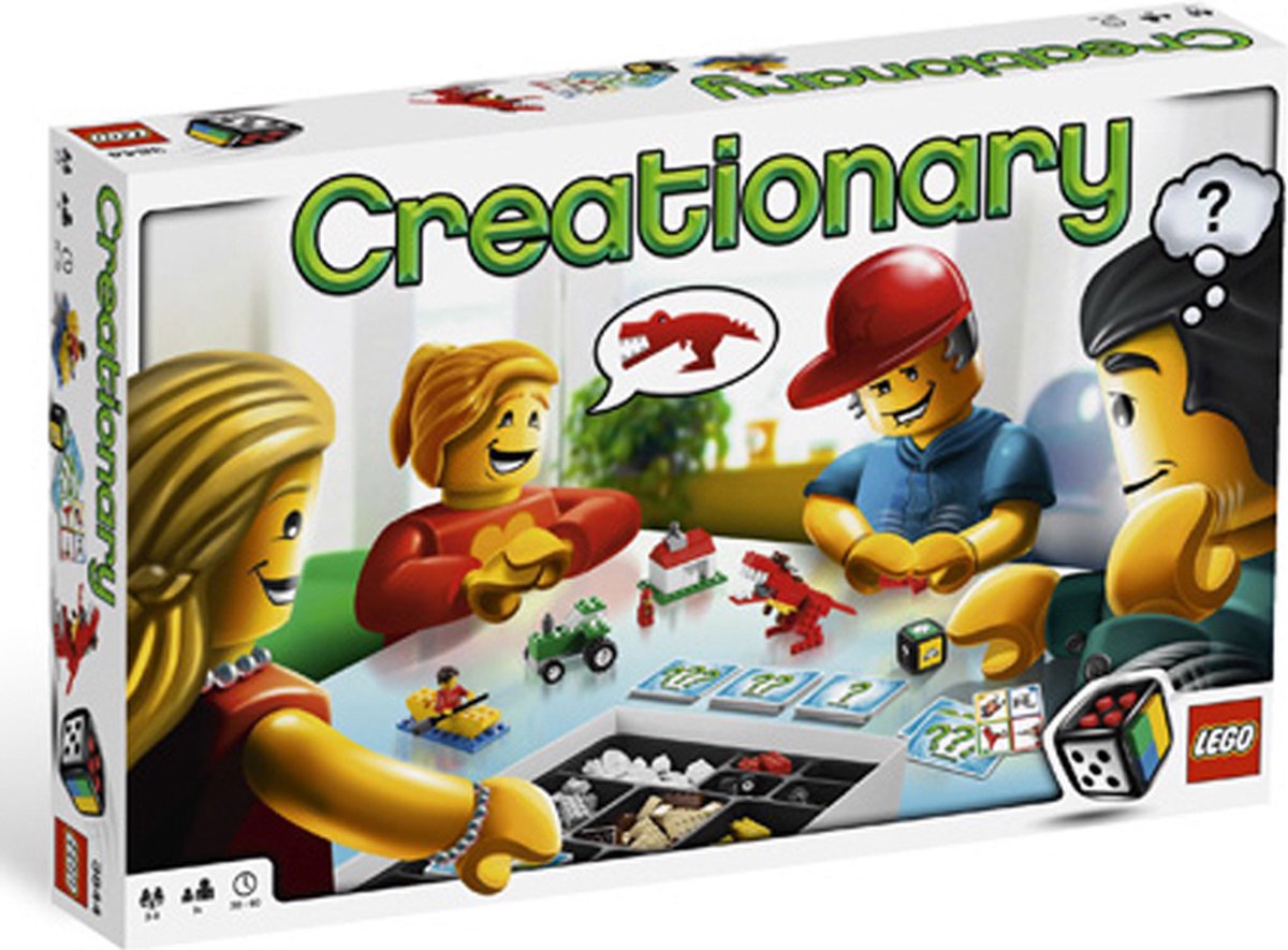 LEGO Spel Creationary - 3844