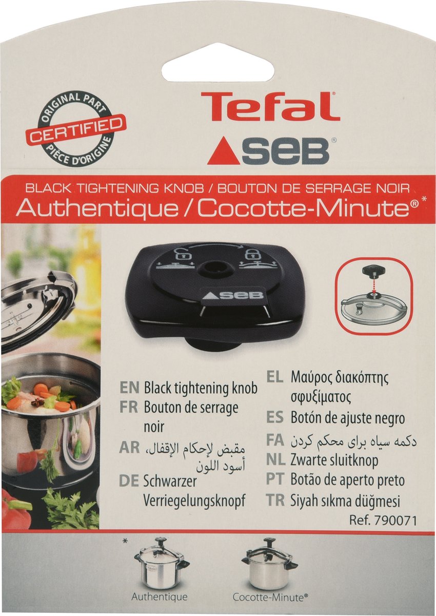 sluitknop Tefal Pan Cocotte-Minute 790071