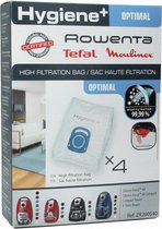 Rowenta- STOFZUIGERZAK Hygiene + - SET 4PCS - ZR200540