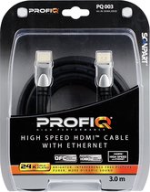 Câble HDMI Profiq Ethernet haute vitesse 3 m